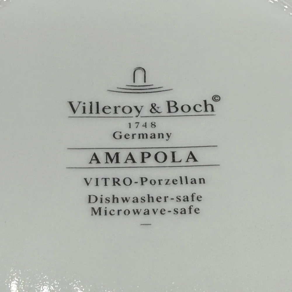 Vintage Villeroy Boch Amapola Soup Tureen Large Floral‎ Serving Dish Cottage